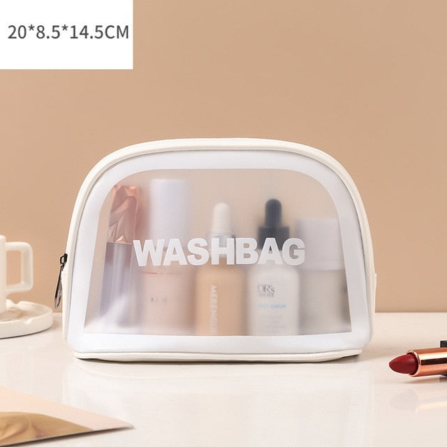 Transparent travel bag