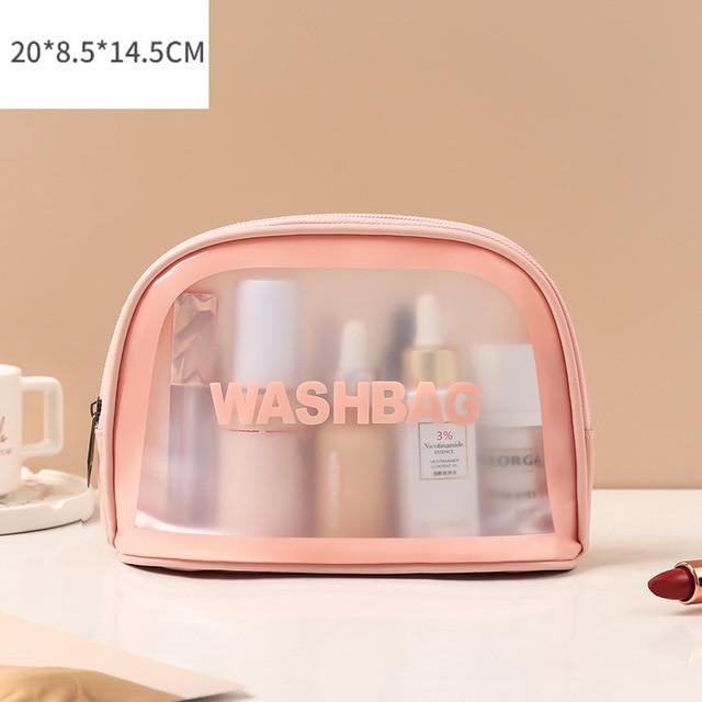 Transparent travel bag