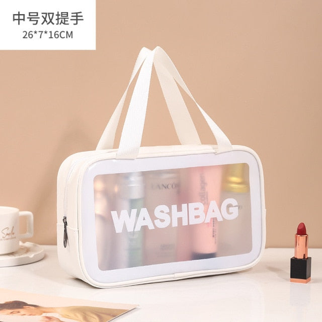 Transparent travel bag
