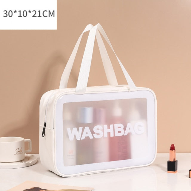 Transparent travel bag