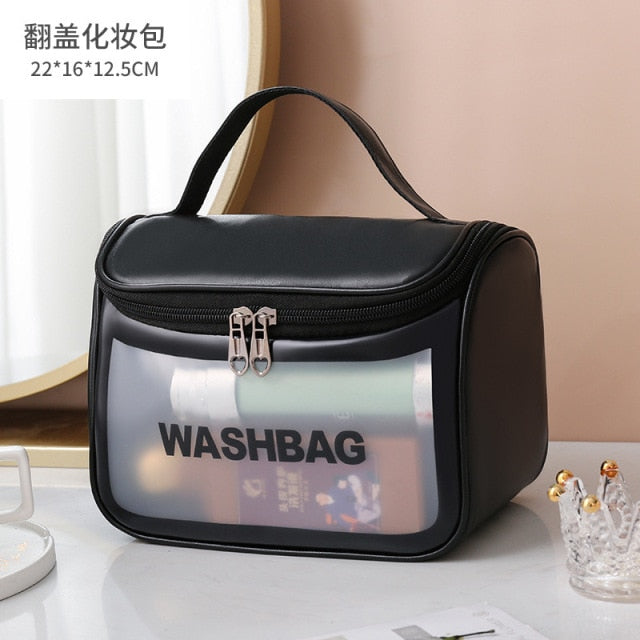 Transparent travel bag