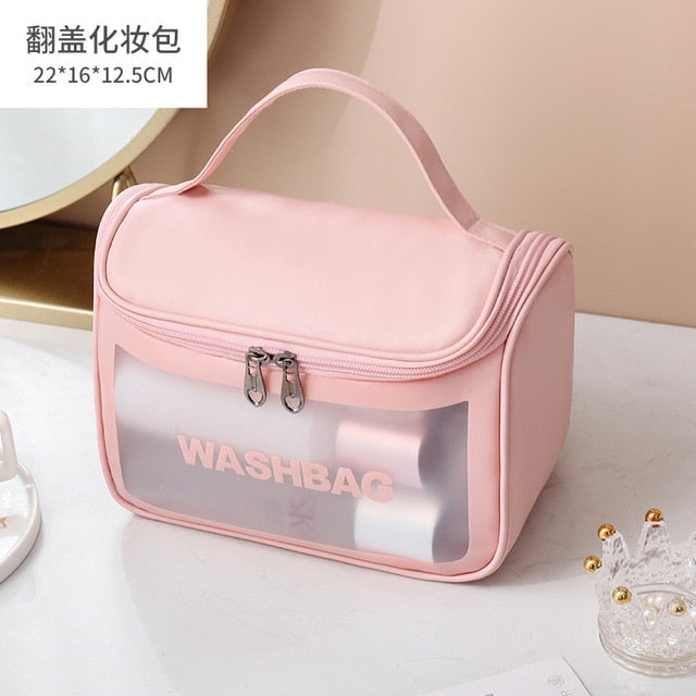 Transparent travel bag