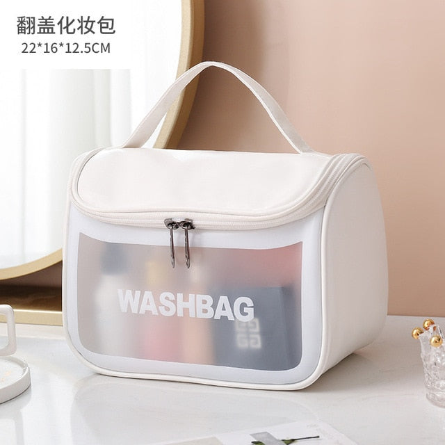 Transparent travel bag