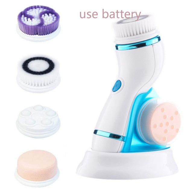4 in 1 Electric Facial Pore Skin Cleanser