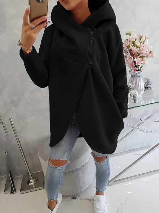 Relaxed Fit Hooded Jacket