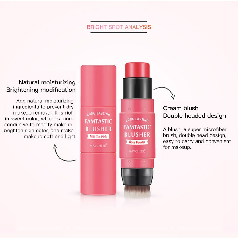Double-ended Blush Stick
