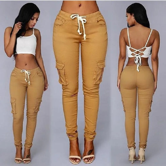 Pencil Cargo Pants