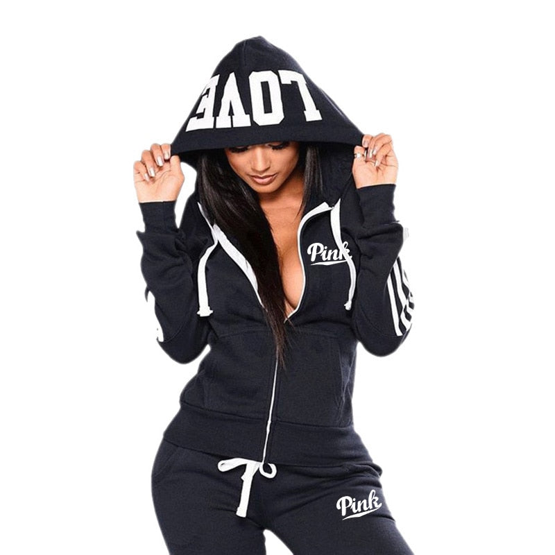 Women's Hooded Sweatsuit
