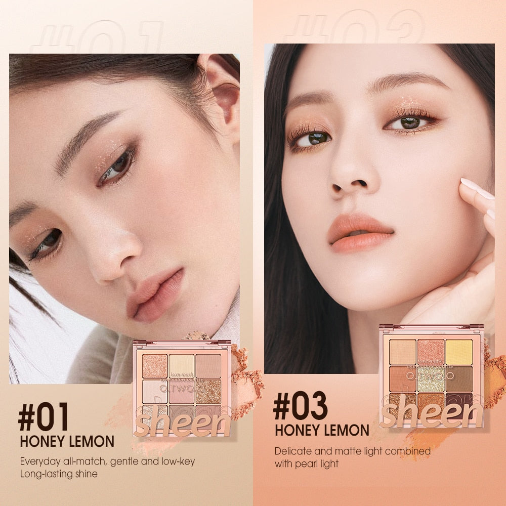 9 Color Eyeshadow Palette