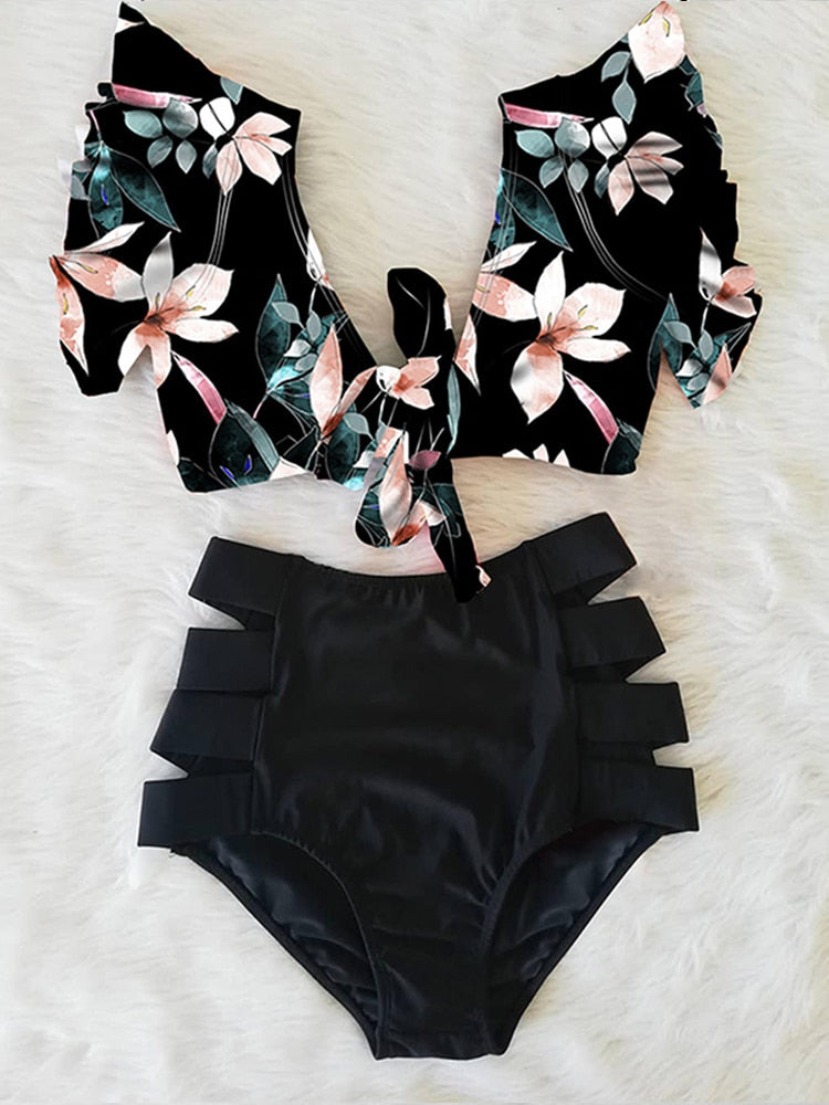 Ruffle Bikini Set