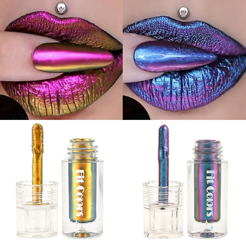 Shiny Metallic Eyeshadow & Lip Gloss