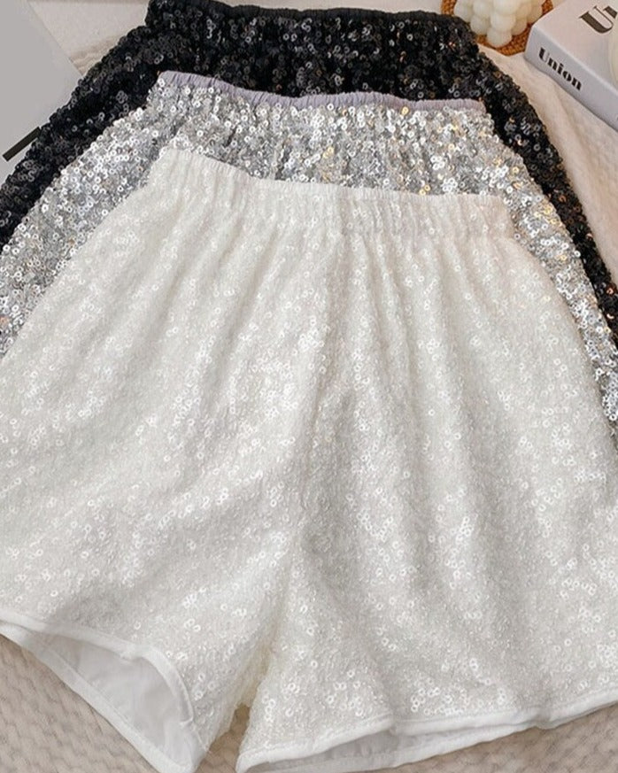 Sequin Chic Shorts
