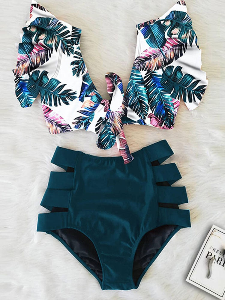 Ruffle Bikini Set