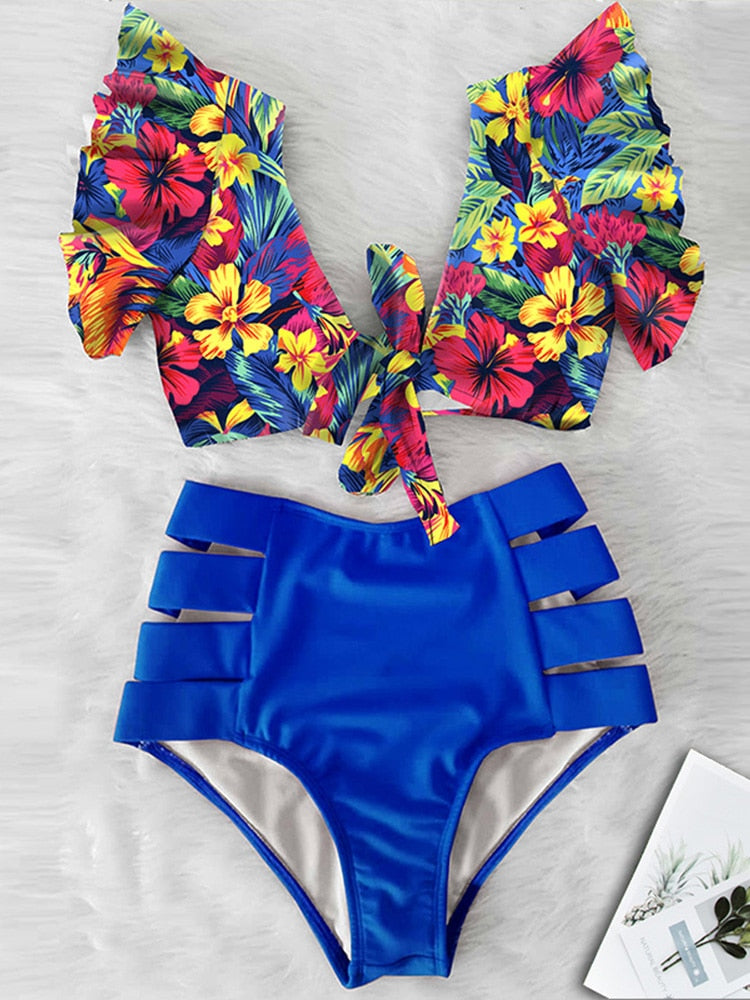 Ruffle Bikini Set