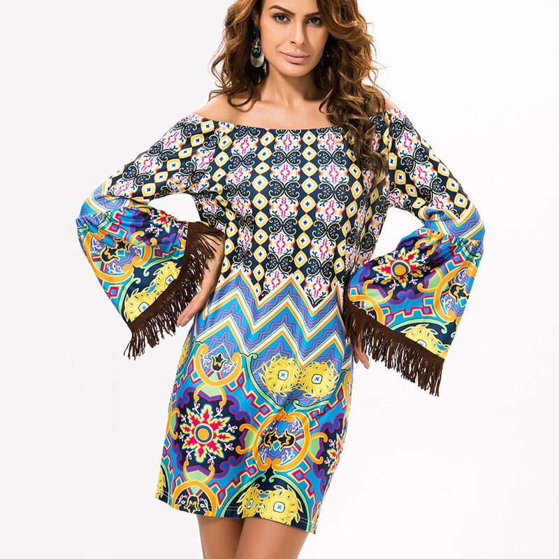 Off Shoulder Dress Shirt