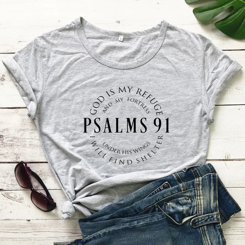 Psalm 91 T-shirt