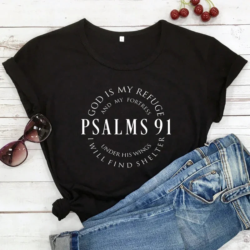 Psalm 91 T-shirt