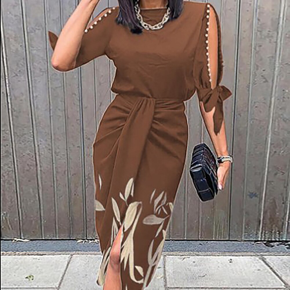 Slim Fit Ruched Dress