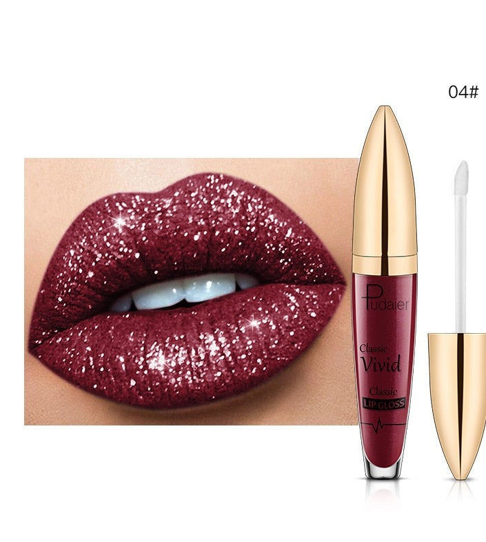 Diamond Shimmer Glitter Lip gloss