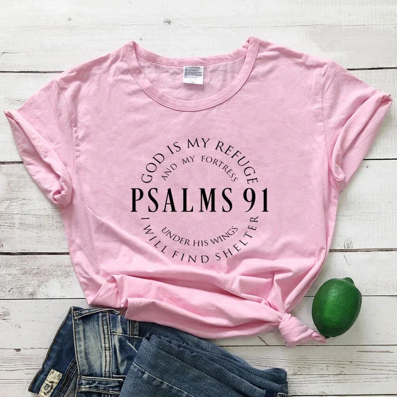 Psalm 91 T-shirt