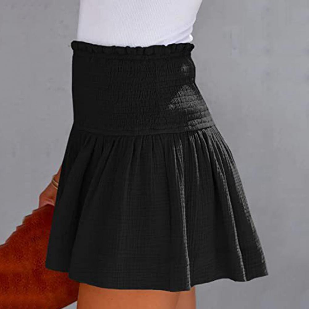 Pleated Ruffle Shorts