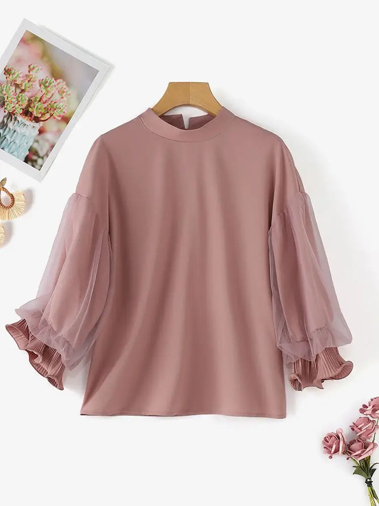 Elegant Ruffle Blouse
