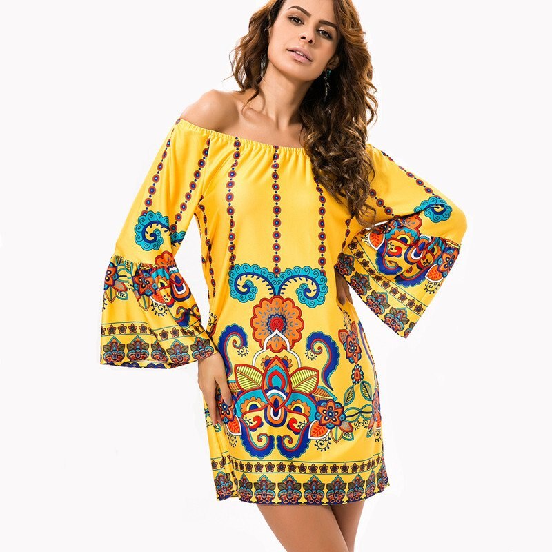 Off Shoulder Dress Shirt