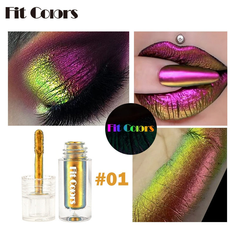 Shiny Metallic Eyeshadow & Lip Gloss
