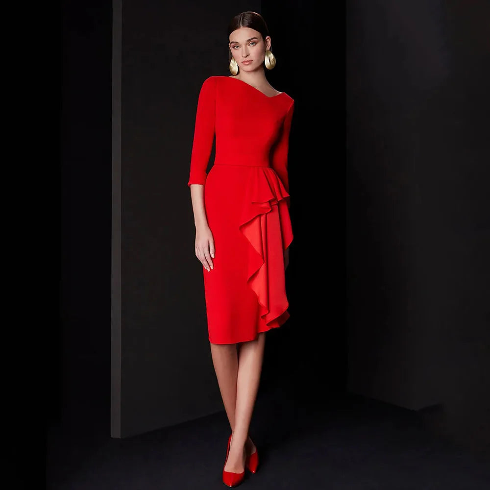 Cocktail Ruffle Dress