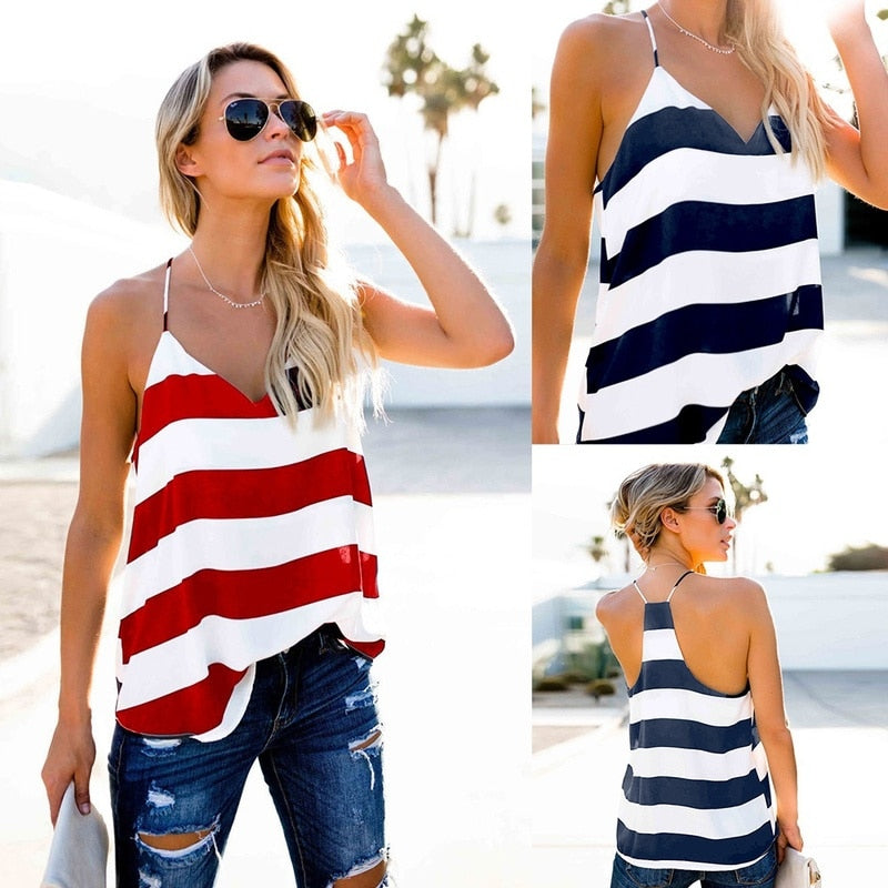 Striped Camisole Tank