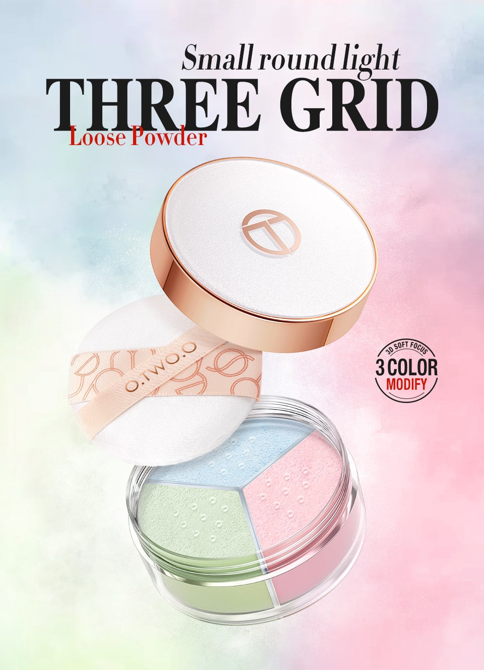3 Piece BB Cream Makeup Set