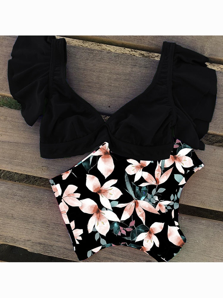Ruffle Bikini Set