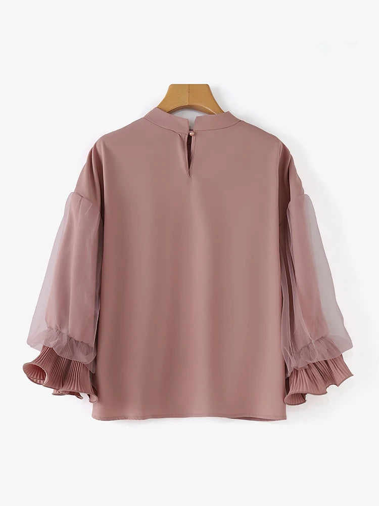 Elegant Ruffle Blouse