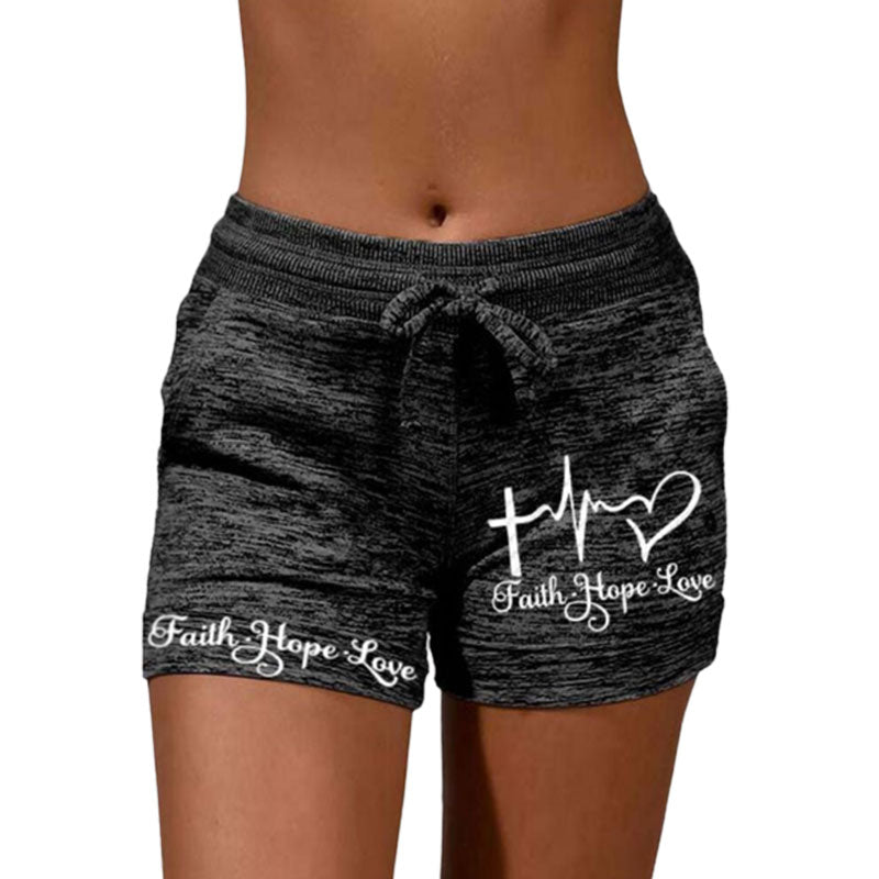 Casual Lounge Print Shorts