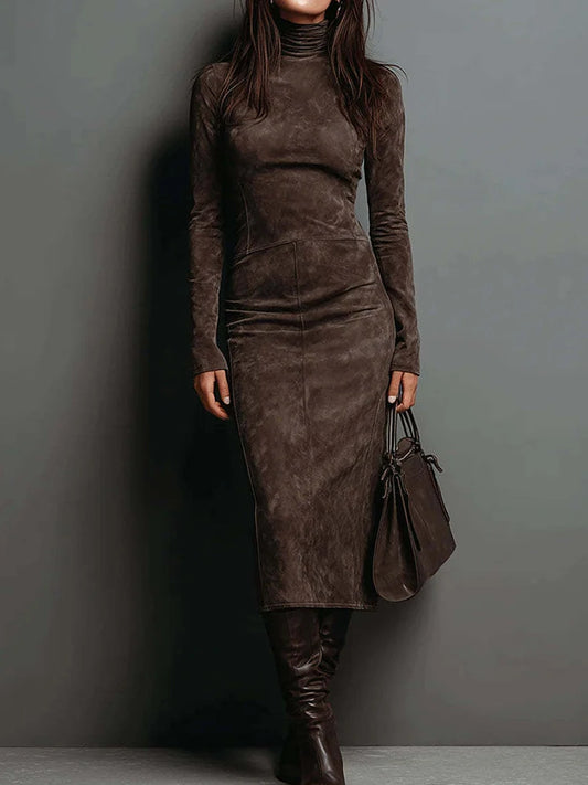 Long Sleeve Sheath Dress
