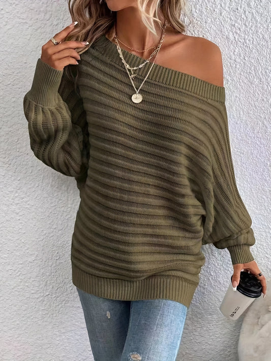 Off-the-Shoulder Sweater |