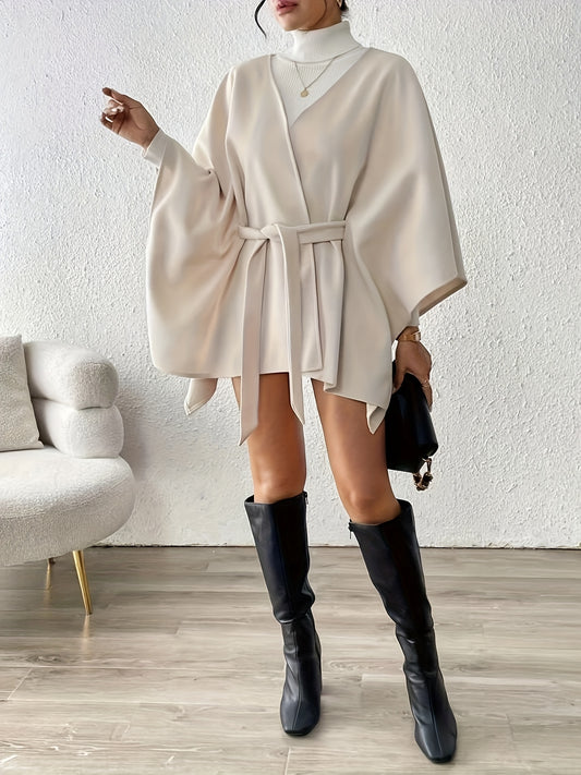 Poncho coat