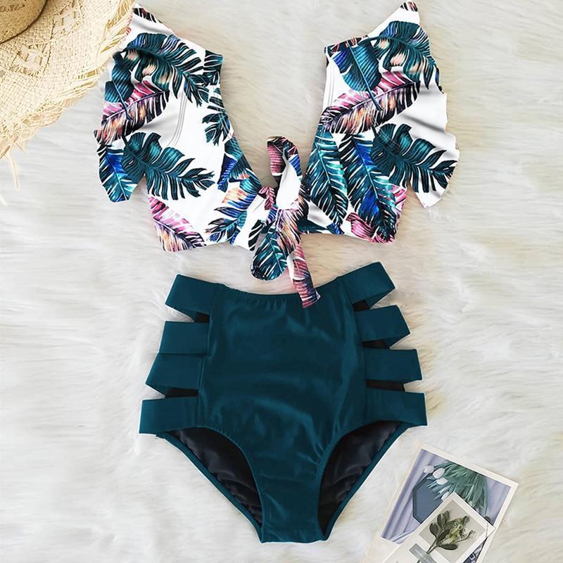 Ruffle Bikini Set