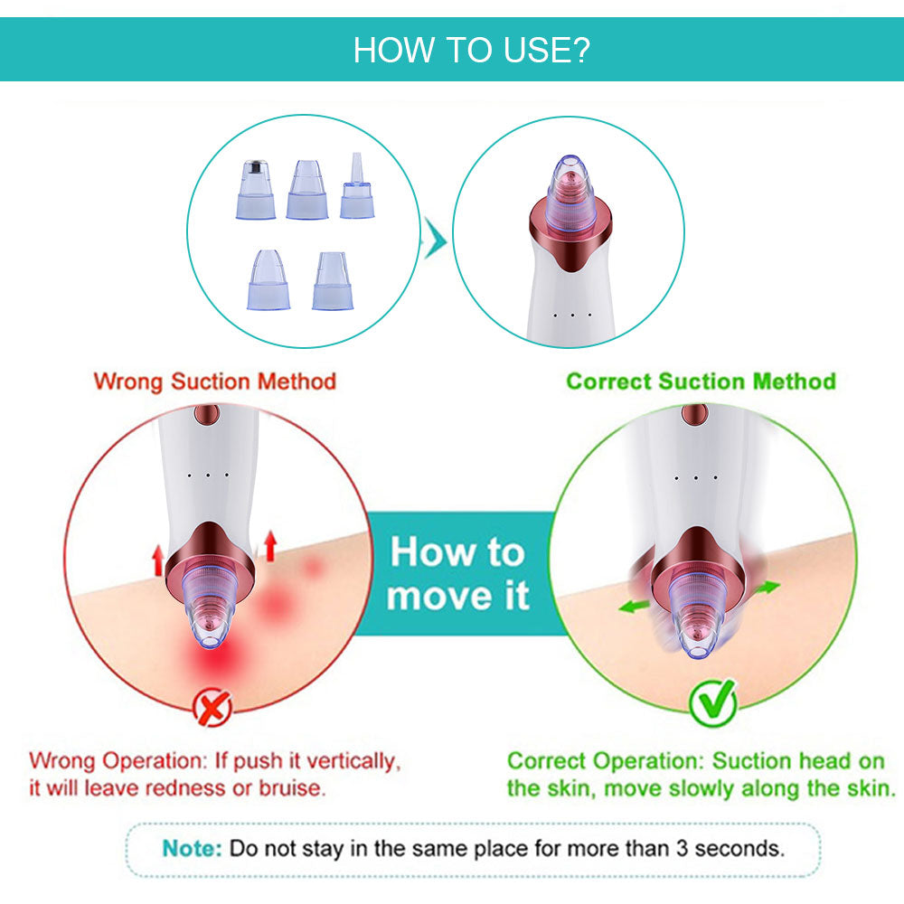 Electric Blackhead Vacuum Suction