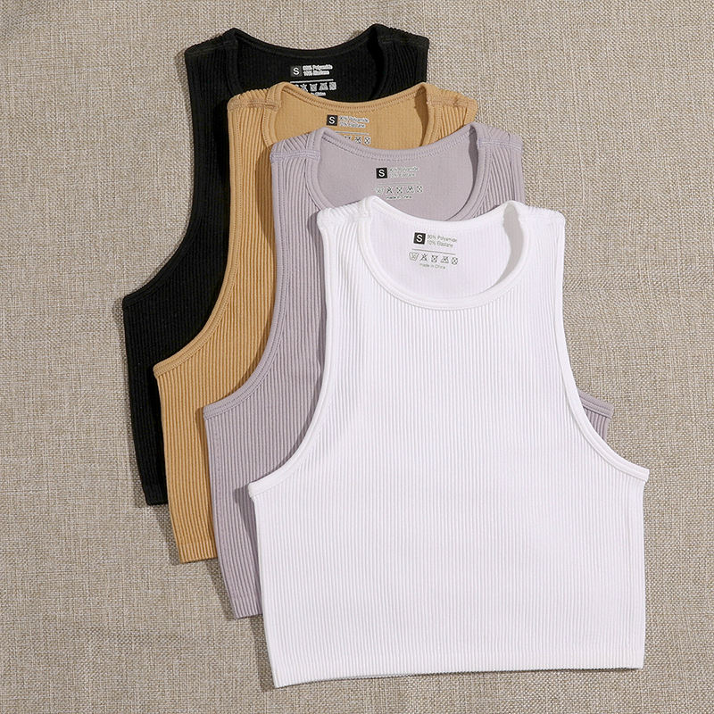 Woman's Solid Crop Top