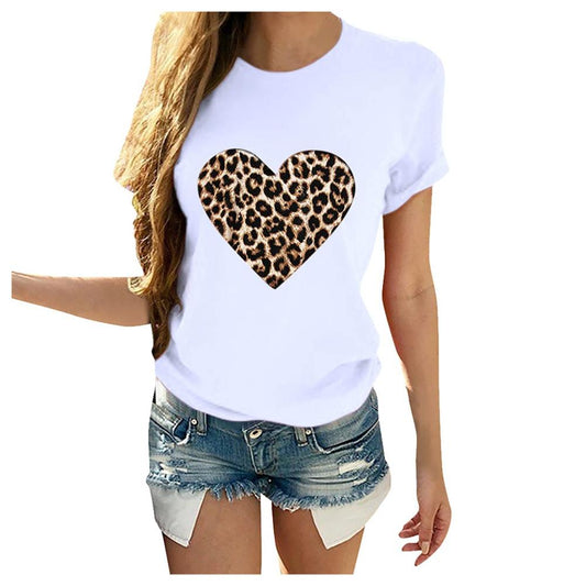 Leopard Print T Shirt