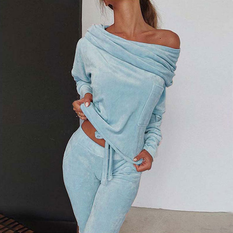 Autumn Velour Lounge Set