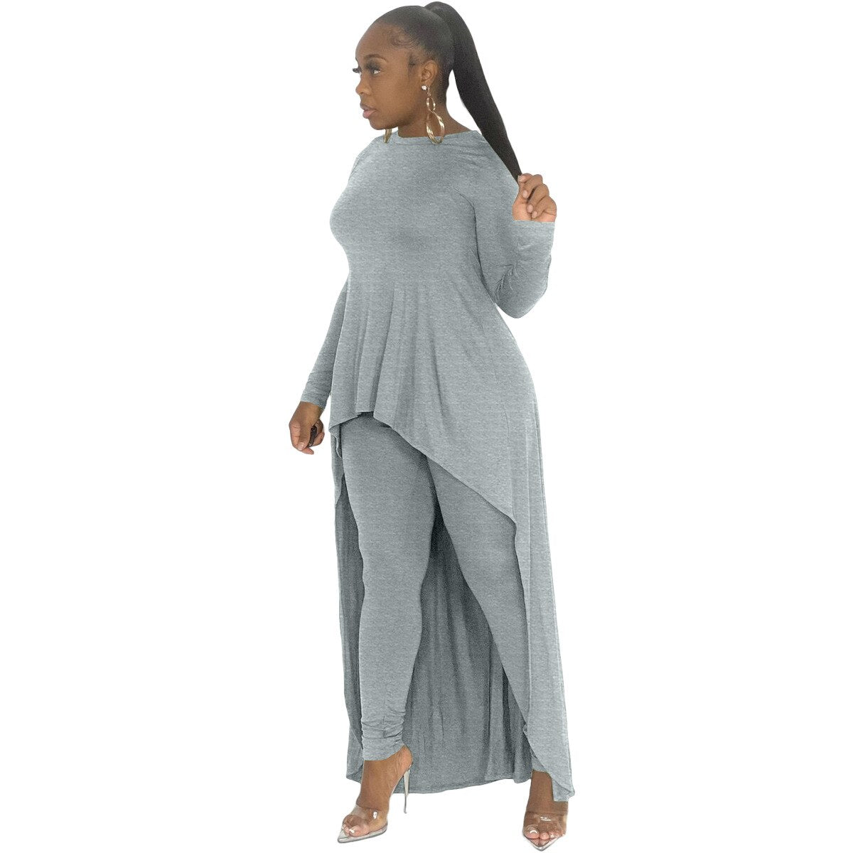 Women's Asymmetrical Two Piece