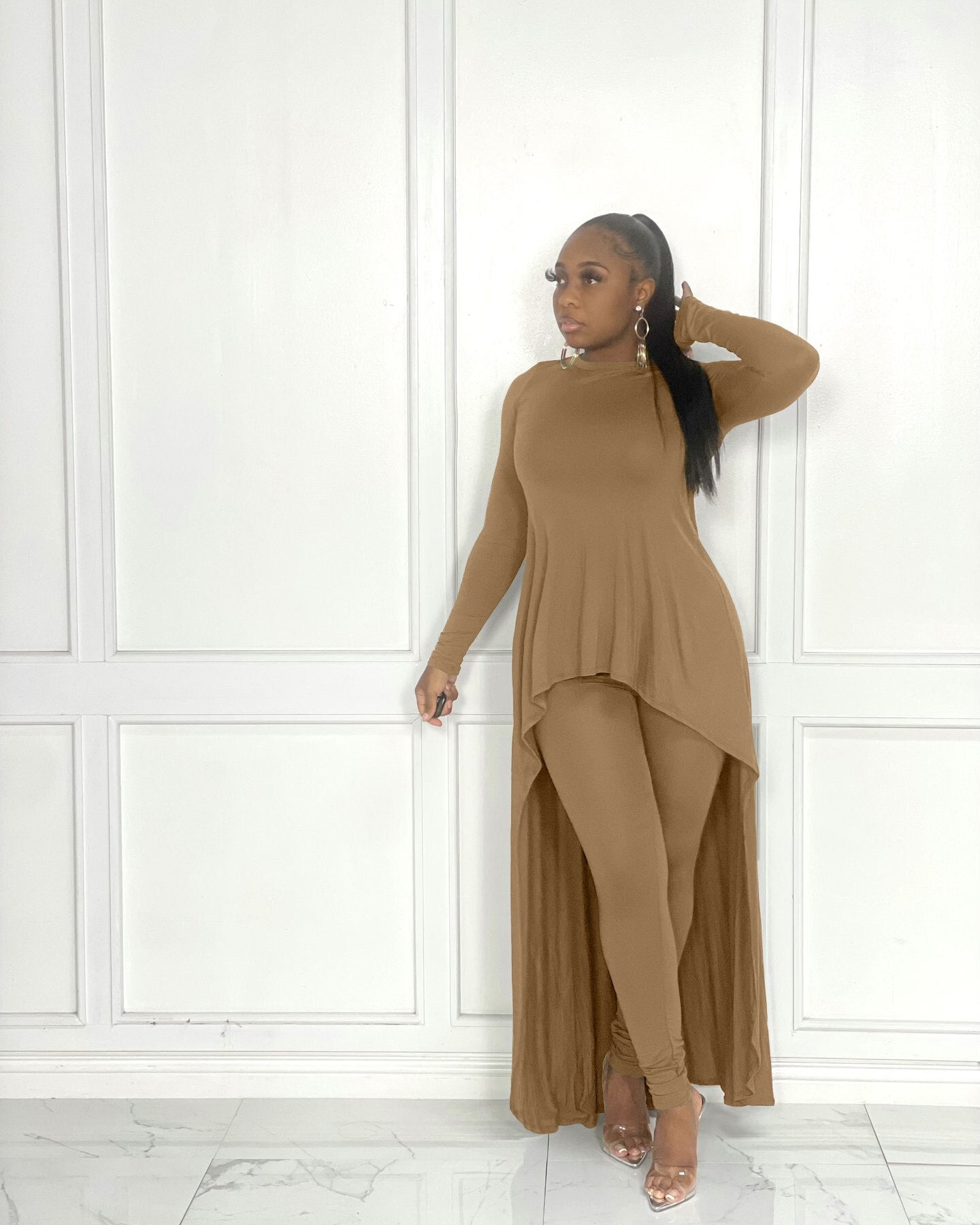 Women's Asymmetrical Two Piece