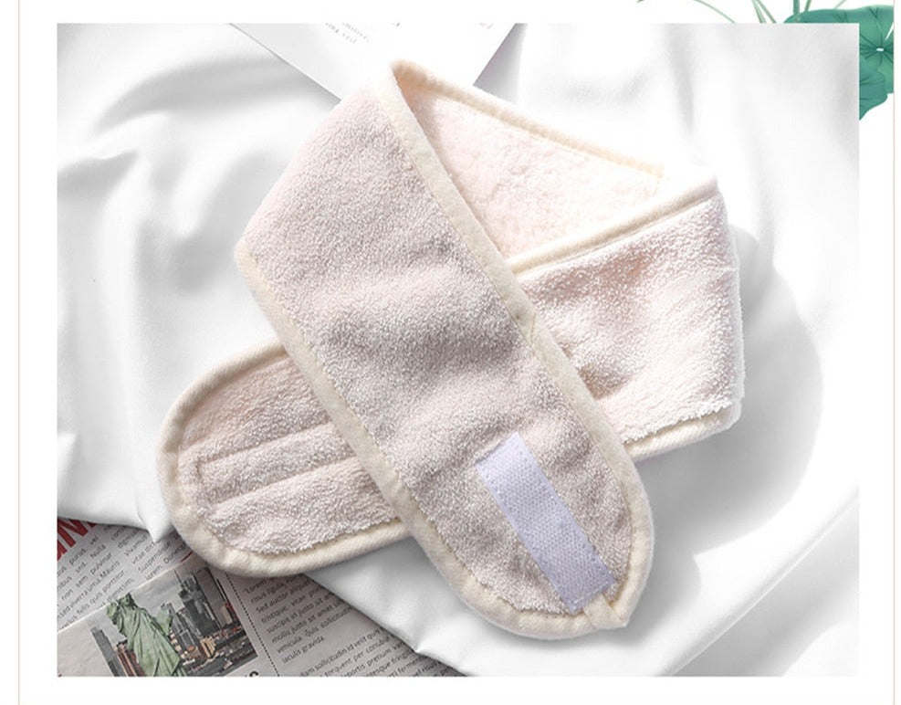 Soft Towel Adjustable Hairband
