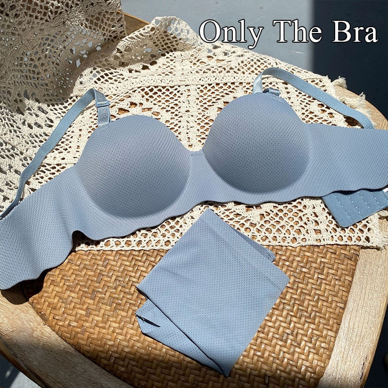 No Wire Push Up Bra