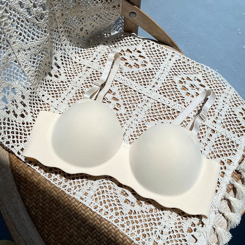 No Wire Push Up Bra