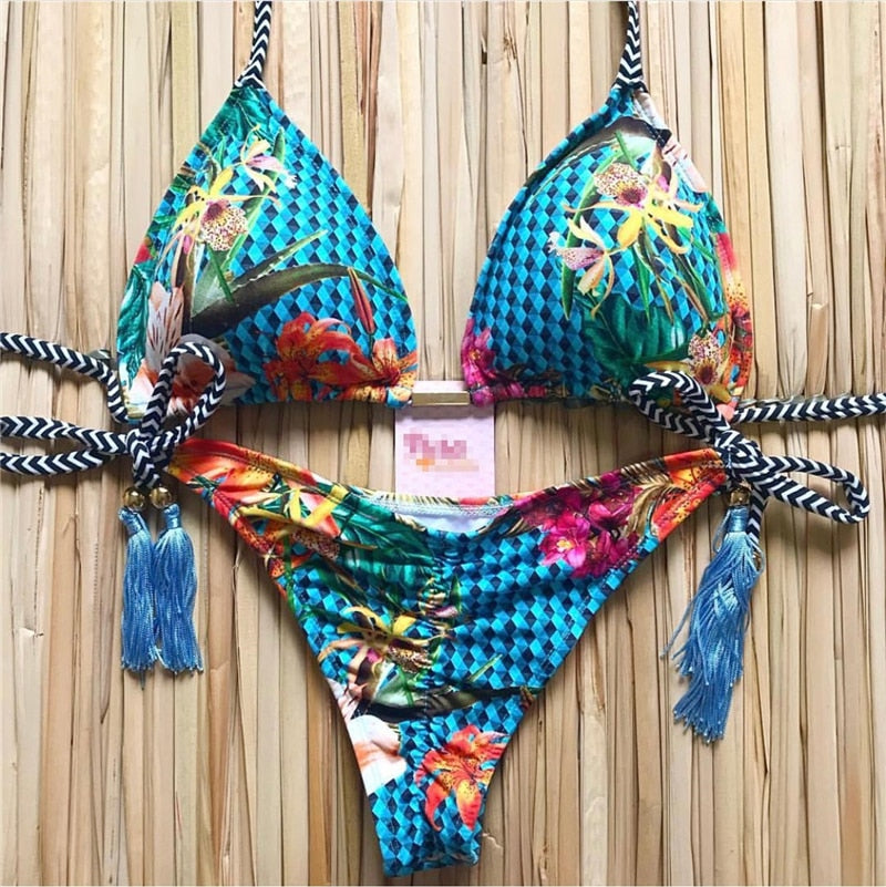 Push Up Bikini Set
