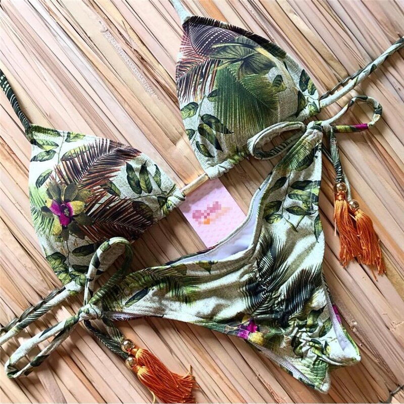 Push Up Bikini Set