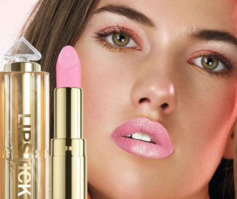 Metallic Matte Glitter Lipstick